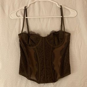 Urban Outfitters Out From Under Modern Love Corset Top